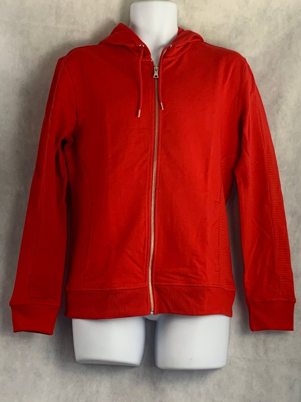 INC International Concepts Men's Fortune Full-Zip Hoodie, Goji Berry Red, Small
